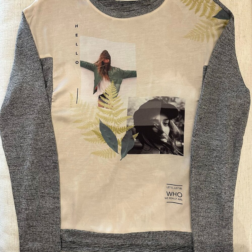 Redsoul graphic Long-Sleeve top – Casual & Trendy